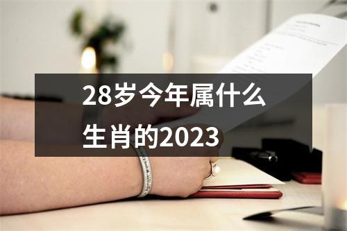 28岁今年属什么生肖的2023