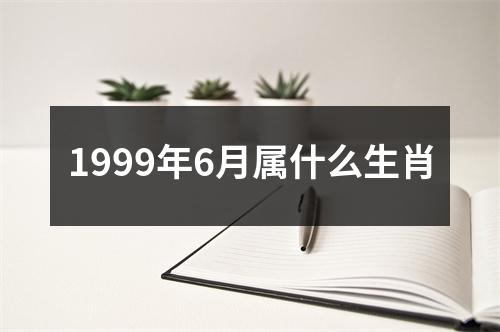 1999年6月属什么生肖