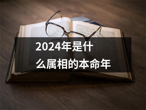 2024年是什么属相的本命年