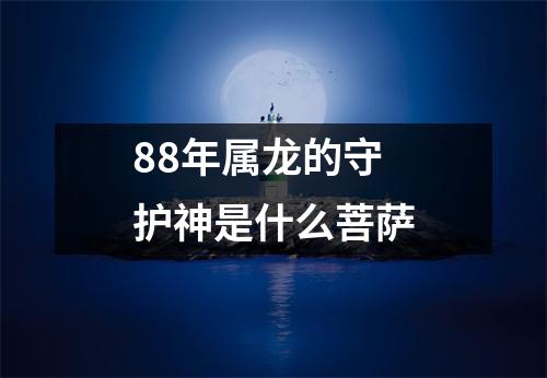 88年属龙的守护神是什么菩萨