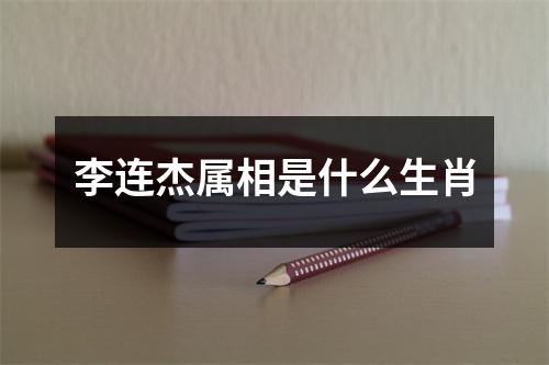 李连杰属相是什么生肖