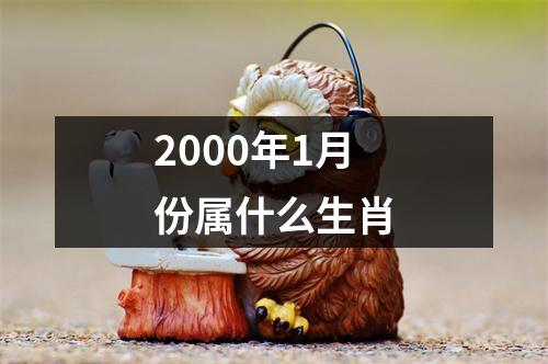 2000年1月份属什么生肖