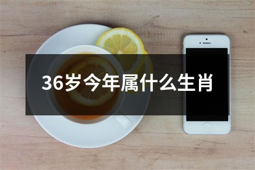 36岁今年属什么生肖