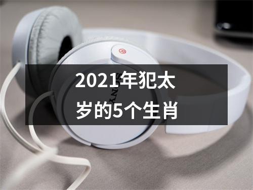 2021年犯太岁的5个生肖