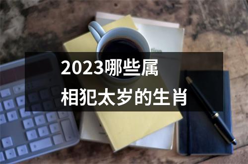 2023哪些属相犯太岁的生肖