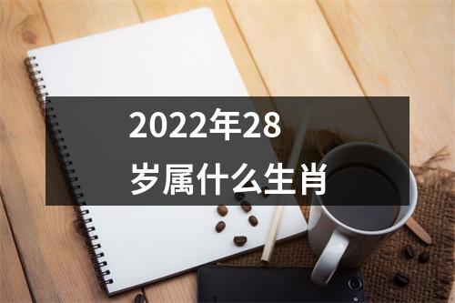 2022年28岁属什么生肖