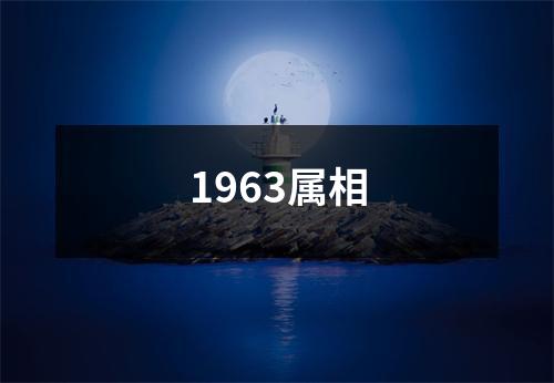 1963属相