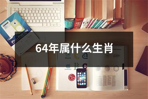 64年属什么生肖