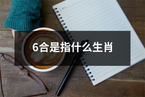 6合是指什么生肖