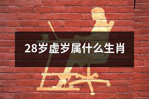 28岁虚岁属什么生肖