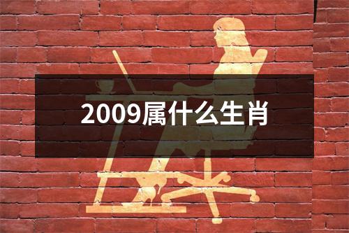 2009属什么生肖