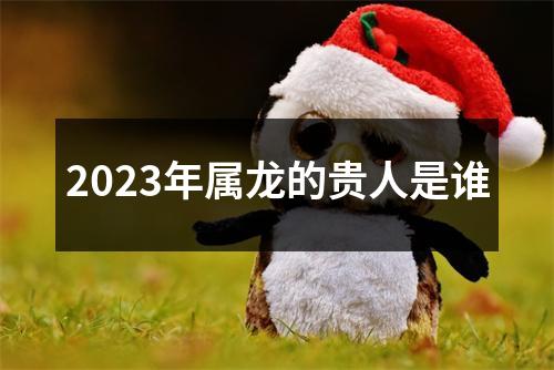 2023年属龙的贵人是谁