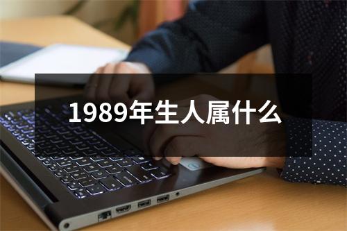 1989年生人属什么