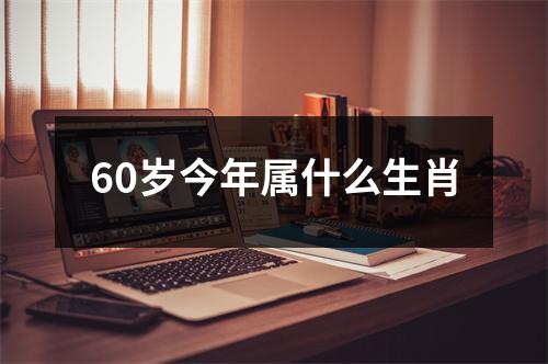 60岁今年属什么生肖