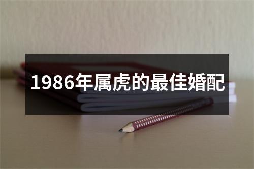 1986年属虎的最佳婚配