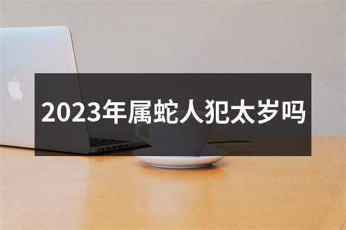 2023年属蛇人犯太岁吗