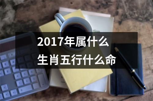 2017年属什么生肖五行什么命