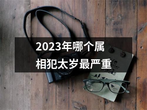 2023年哪个属相犯太岁最严重