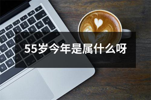 55岁今年是属什么呀