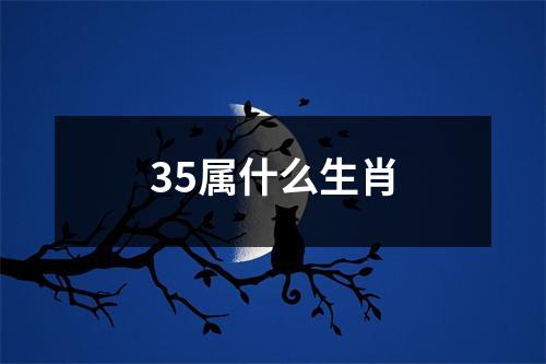 35属什么生肖