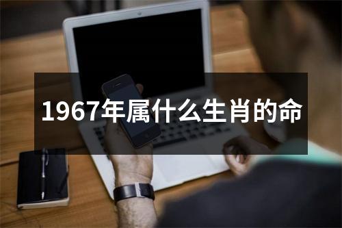 1967年属什么生肖的命