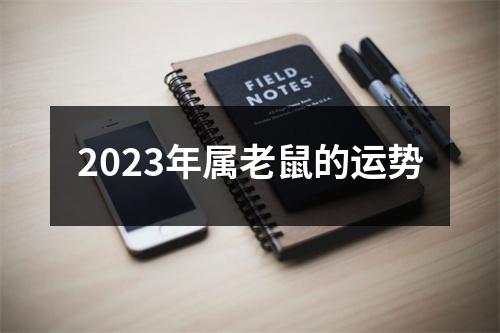 2023年属老鼠的运势