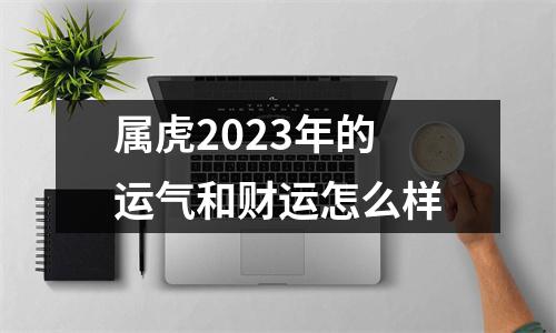 属虎2023年的运气和财运怎么样