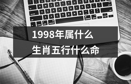 1998年属什么生肖五行什么命