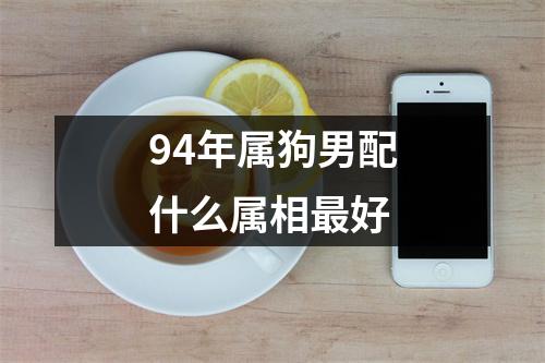 94年属狗男配什么属相最好