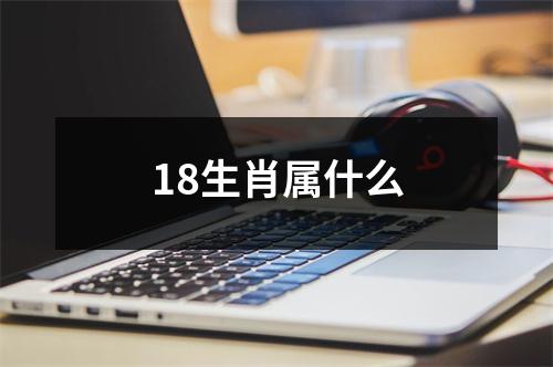 18生肖属什么