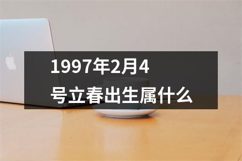 1997年2月4号立春出生属什么