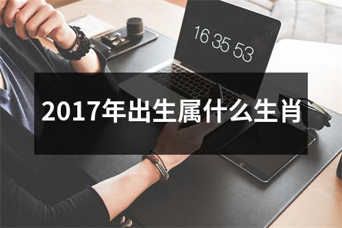 2017年出生属什么生肖