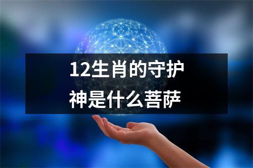 12生肖的守护神是什么菩萨