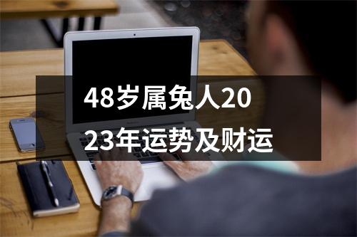 48岁属兔人2023年运势及财运