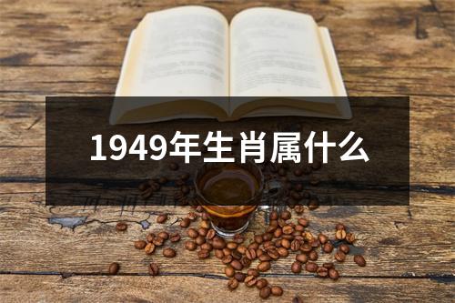 1949年生肖属什么