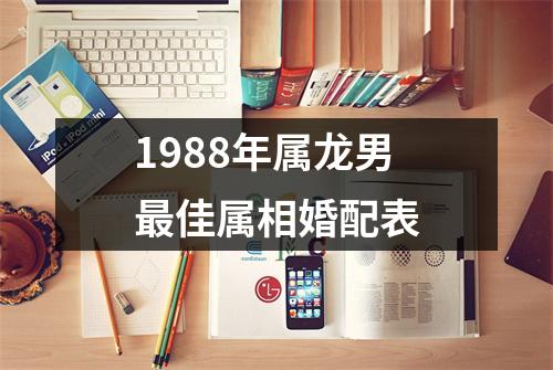 1988年属龙男最佳属相婚配表