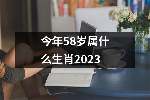 今年58岁属什么生肖2023