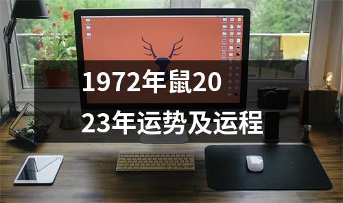 1972年鼠2023年运势及运程