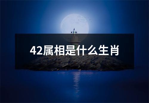 42属相是什么生肖