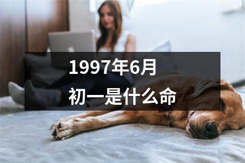 1997年6月初一是什么命