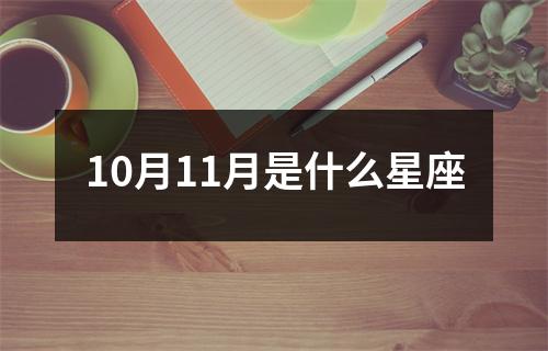 10月11月是什么星座