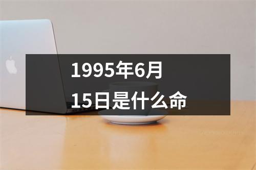 1995年6月15日是什么命