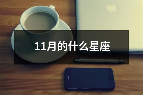 11月的什么星座