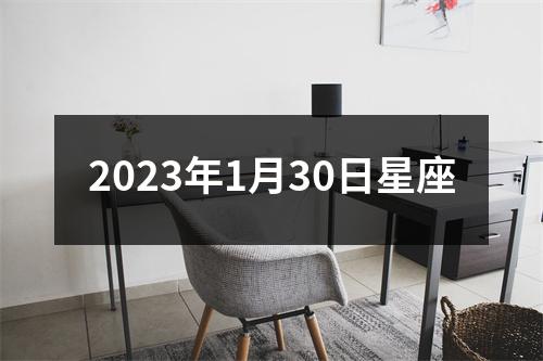 2023年1月30日星座