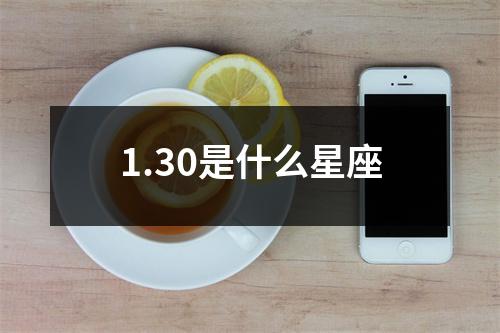 1.30是什么星座