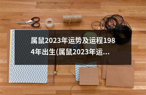 属鼠2023年运势及运程1984年出生(属鼠2023年运势及运程1984年出生幸运数字)