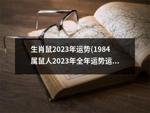 生肖鼠2023年运势(1984属鼠人2023年全年运势运程)