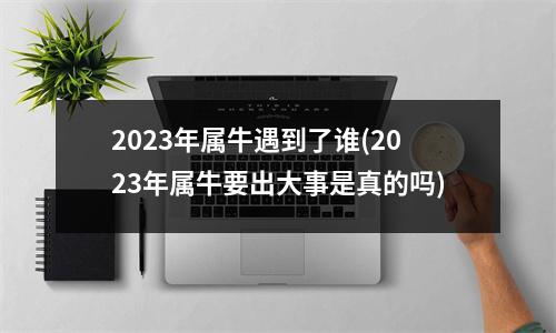 2023年属牛遇到了谁(2023年属牛要出大事是真的吗)