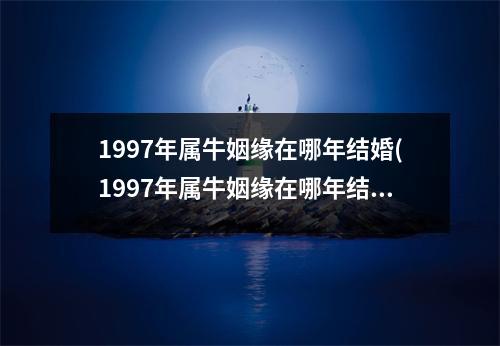 1997年属牛姻缘在哪年结婚(1997年属牛姻缘在哪年结婚好)