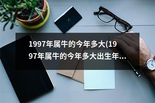 1997年属牛的今年多大(1997年属牛的今年多大出生年份图片)